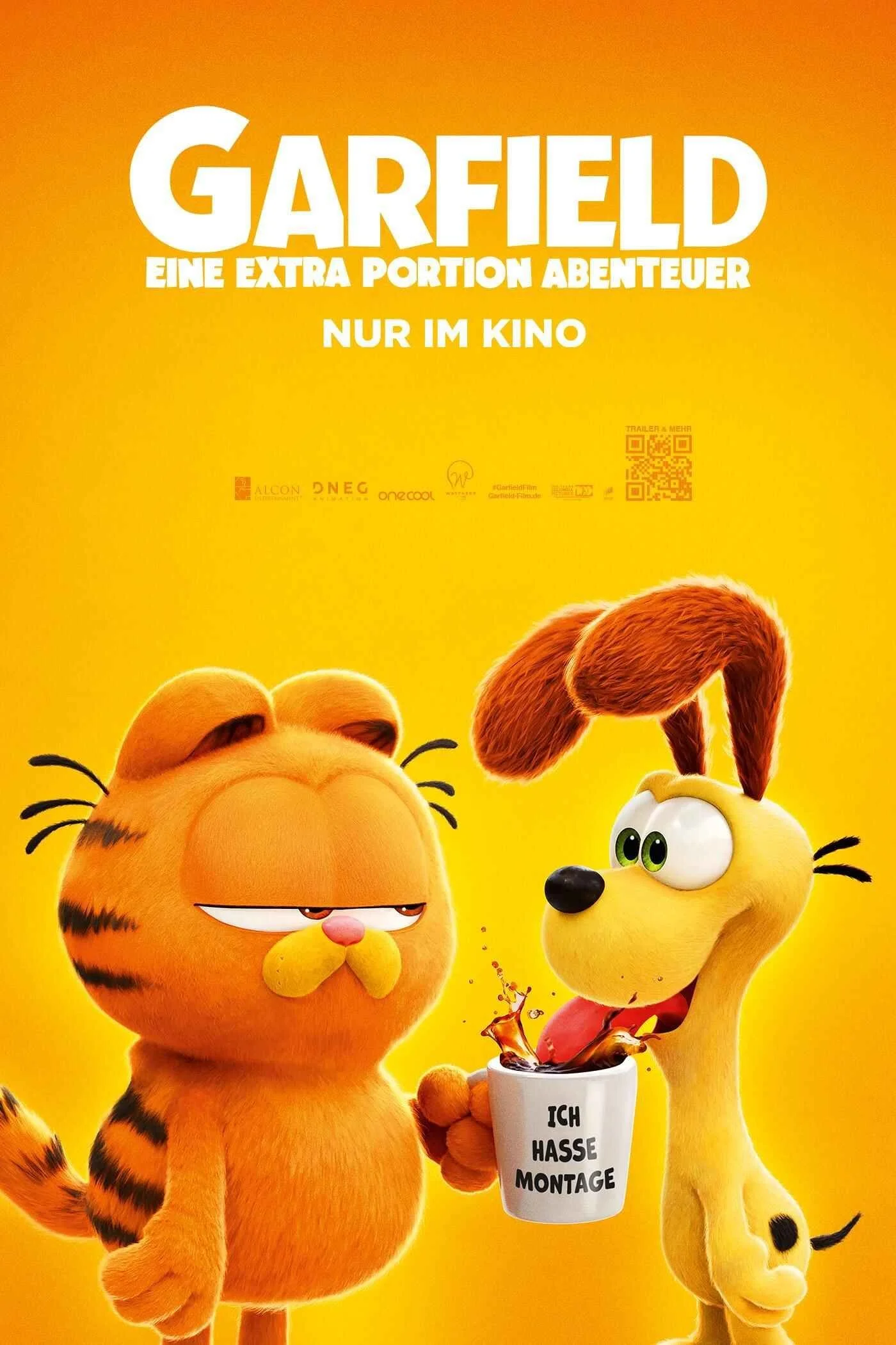The Garfield Movie (2024) - Stream Animation movies with AMIKO IPTV IPTV service